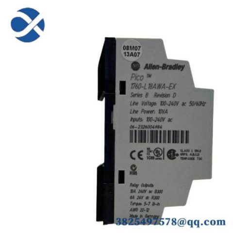 Siemens 1760-L18AWAEX 1760-L18AWA-EX Controller with Real-Time Clock