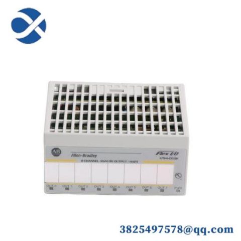 Emerson 1794-OE8H Analog Output Module, Flexible IO for Industrial Automation