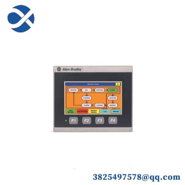 AB Industrial Controls 2711R-T4T Touch Screen TFT Display Module