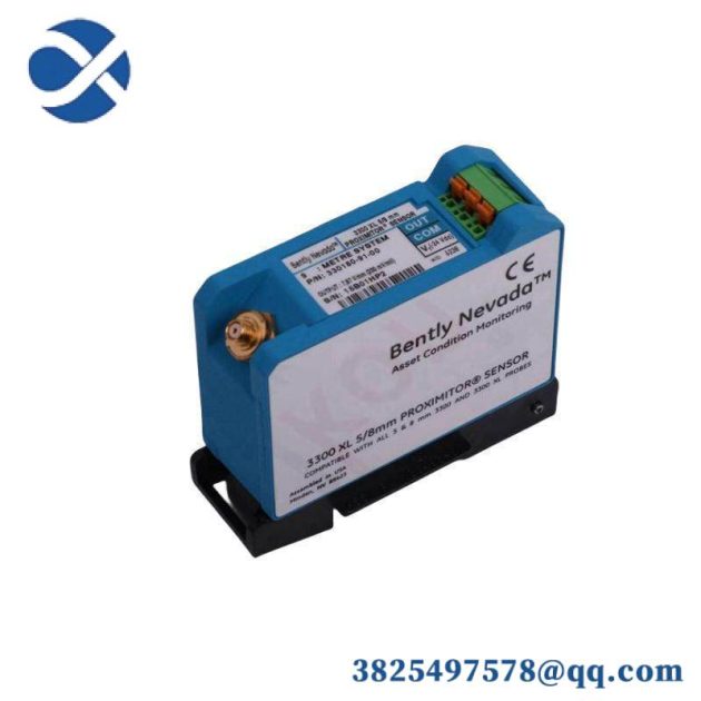 BENTLY NEVADA 3300/16 Dual Vibration XY/GAP Monitor, Industrial Monitoring System