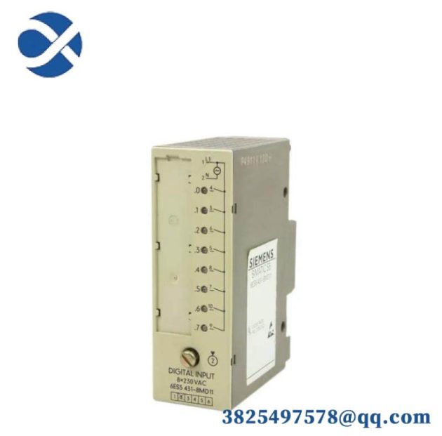 SIEMENS 6ES5431-8MD11 Digital Input Module - Comprehensive Control Solution for Industrial Automation