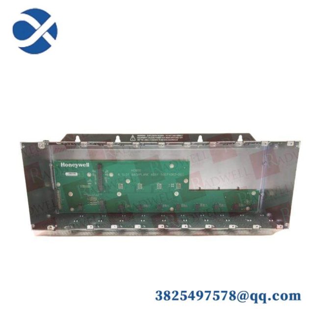 Honeywell 900R08R-0200 I/O Rack: 8 Slot, Red Power Assembly