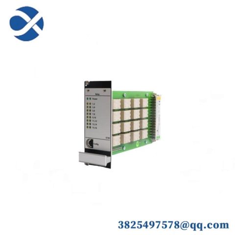 EMERSON A6740/10 - 16-Channel Output Relay Module, Industrial Automation