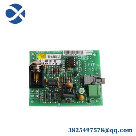 AB 80190-640-03-R Conditioning Board: Advanced Control Module for Industrial Applications