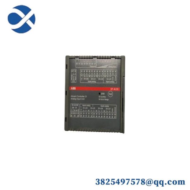 ABB 07AI91 GJR5251600R0278 - Analog I/O Module, Precision for Industrial Control