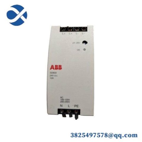 ABB SD833 Module DCS for Industrial Control Systems
