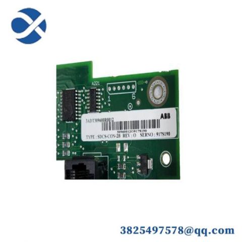 ABB SDCS-CON-2B-COAT 3ADT309600R1012 CONTROL BOARD - DCS Module for Advanced Process Control