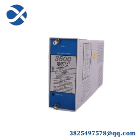 BENTLY 3500/15 127610-01 Module for Industrial Control Systems