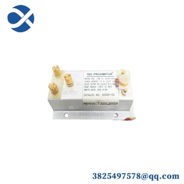 BENTLY NEVADA 20929-02 Proximity Transducer, Precision Measurement Innovation