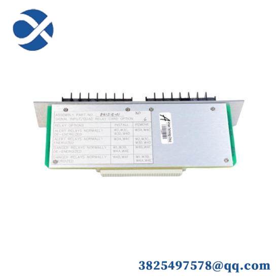 Bently Nevada 84152-01: Advanced I/O & Record Terminals Assembly