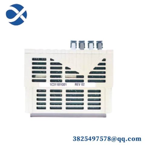 EMERSON 1C31181G01: Remote Mau Input Output Module, Advanced Control Solutions