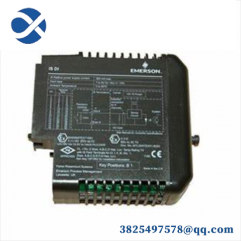 EMERSON KJ3222X1-BA1 | 12P2532X122 | VE4033S2B1 | Analog Input HART Module