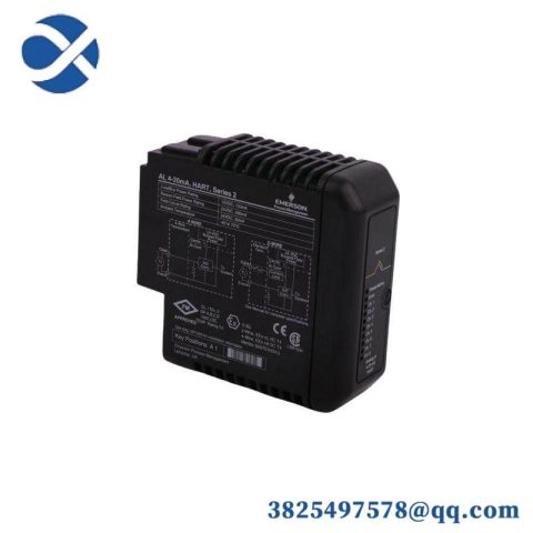 Emerson KJ3223X1-BA1 Analog Input Module, Precision for Industrial Control