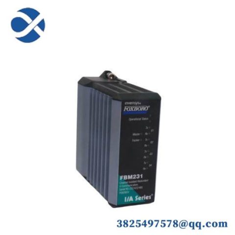 FOXBORO FBM231 P0926GV DCS CARD MODULE, Advanced Control Solutions