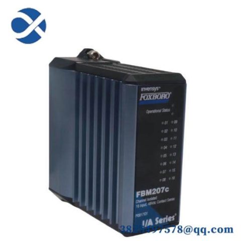 FOXBORO FBM207 P0914TD - High-Performance Control Module for Industrial Automation