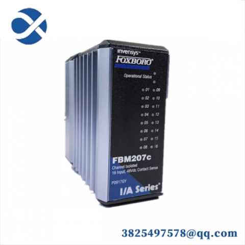 FOXBORO FBM207 P0914TD - High-Performance Control Module for Industrial Automation