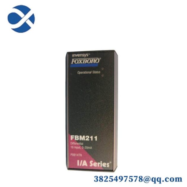 FOXBORO FBM211 Module, Precision Control for Industrial Applications