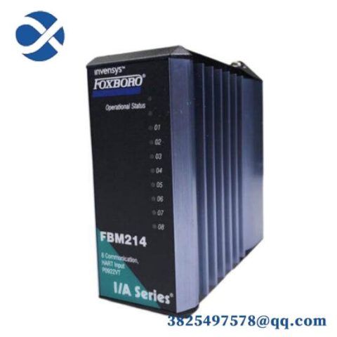 FOXBORO FBM214 P0914XQ: Advanced 8-Channel Communication Hart Input Module