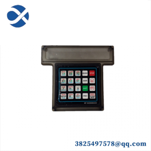 GE 104X905BA603 Keypad Panel for Industrial Control Systems
