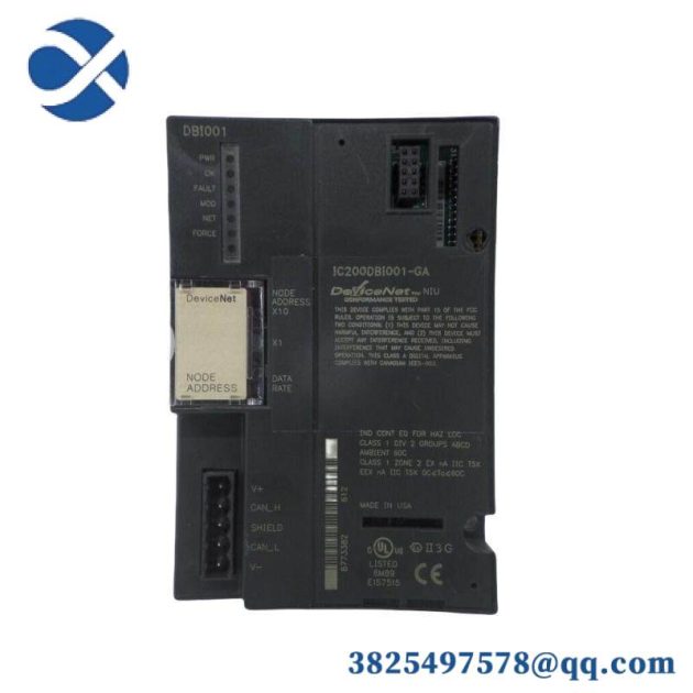 General Electric DS200ACNAG1ADD Genius Adapter Card for Mark V Turbine Control Systems