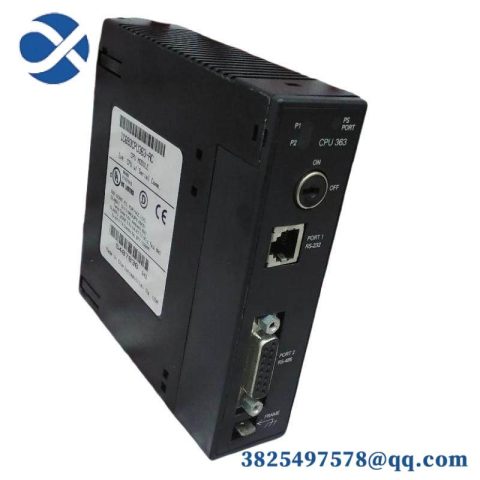 GE IC693CPU363 - Advanced Programmable Logic Controller Module