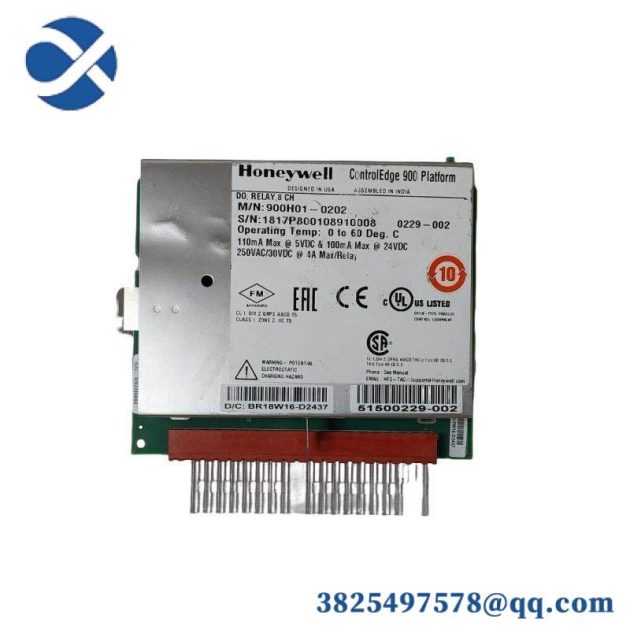 Honeywell 900H01-0202: Advanced Digital Output Relay Module for Industrial Control Systems