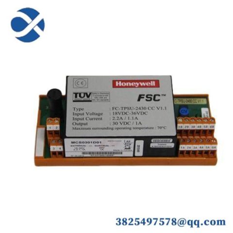 Honeywell FC-BSN-1608 | Safe Namur Sensor Converter, Industrial Control Systems