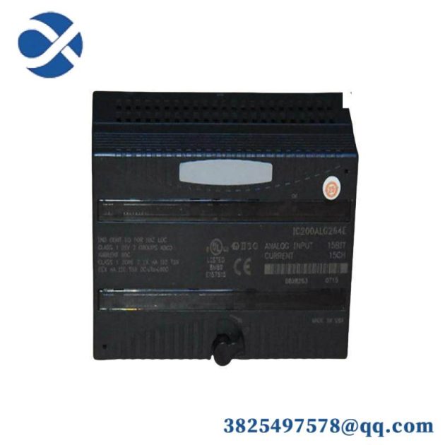 GE IC200ALG264E - High-Precision Current Analog Input Module