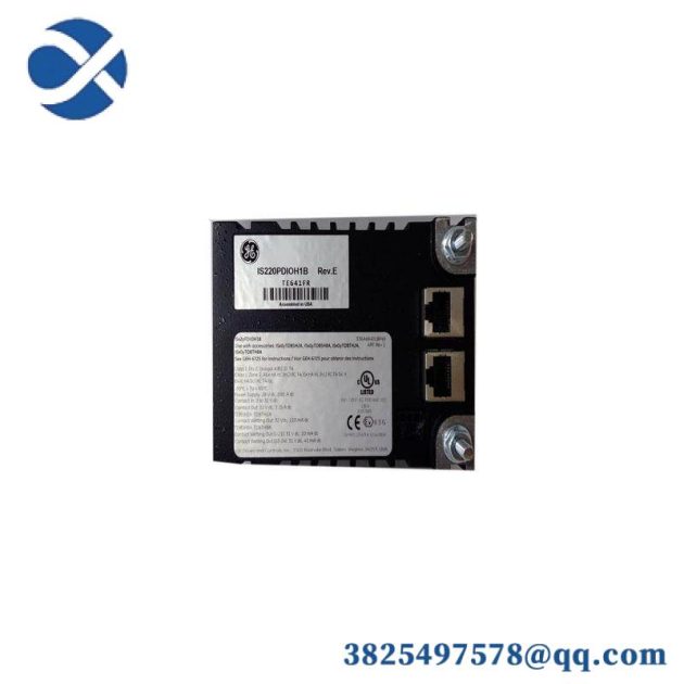 GE IS220PGENH1A, REV E: Advanced Control Boards for Turbines