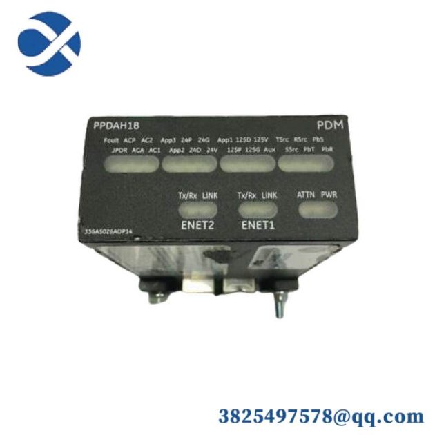 GE IS220PPDAH1B - Advanced I/O Pack for Precision Control Solutions