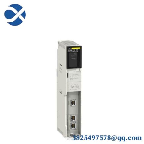 Schneider 140CRA31200 Ethernet RIO Drop E/IP 1CH Adaptor Module, for Industrial Automation Control Systems