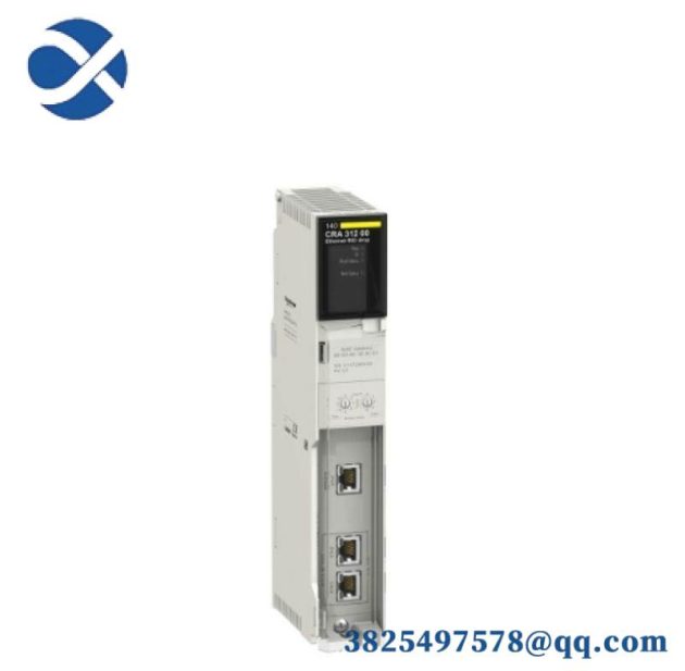 Schneider 140CRA31200 Ethernet RIO Drop E/IP 1CH Adaptor Module, for Industrial Automation Control Systems