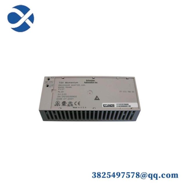 Schneider™ 171CCS78000 PLC M1/M1E Processor Adapter Module