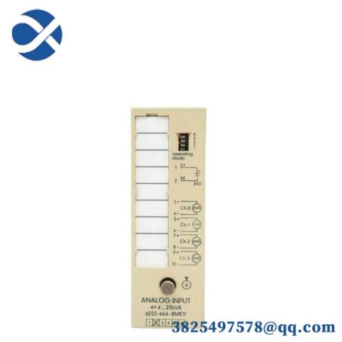 Siemens SIMATIC S5 464 Analog Input Module, Floating for S5-90U/-95U/-100U/ET 100U/ET 200U