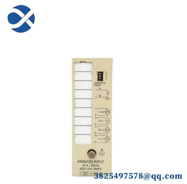 Siemens SIMATIC S5 464 Analog Input Module, Floating for S5-90U/-95U/-100U/ET 100U/ET 200U