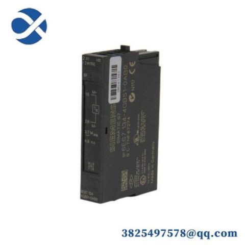 SIEMENS ET200S Analog Input Module - 2AI High Speed, 6ES7134-4FB51-0AB0