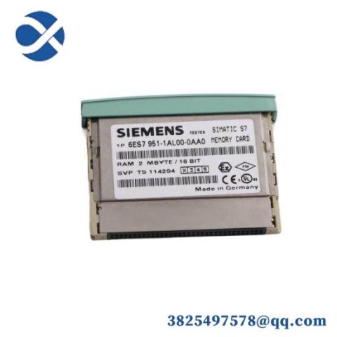 Siemens RAM Memory Card 6ES7951-1AL00-0AA0 for S7-400 Series