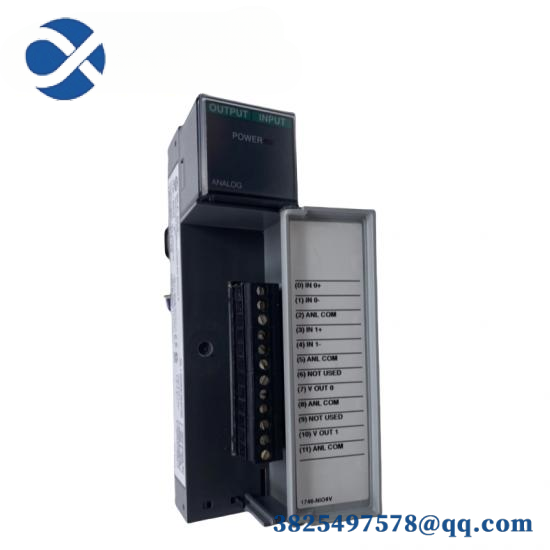 Allen Bradley 1746-NIO4V SLC 500 Analog Module: 2 Inputs & 2 Voltage Outputs, Precision Control for Industrial Automation