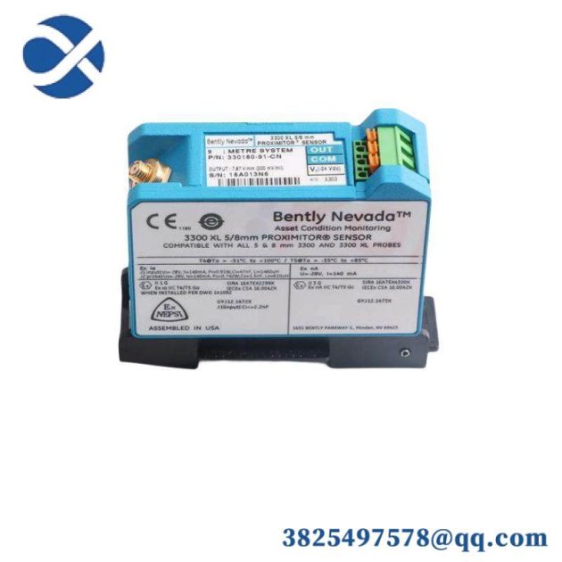 Bently Nevada 3300/20-13-03-01-00-00 Proximiter Cable, Industrial Control Module