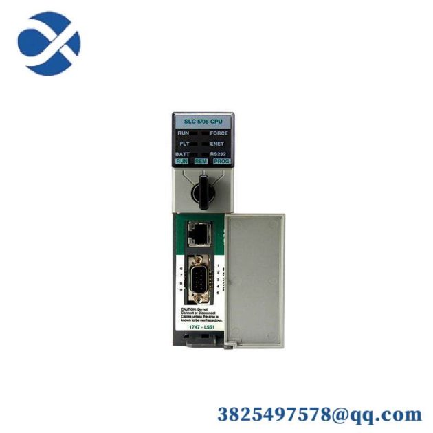 Allen Bradley 1747-L551 SLC 5/05 Modular Processor, Industrial Control Module
