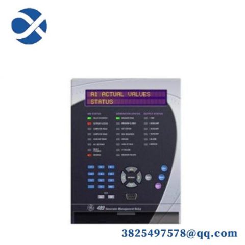 GE Fanuc SR489-P5-HI-A20 Motor Protection System, High-Performance Motor Control Solution