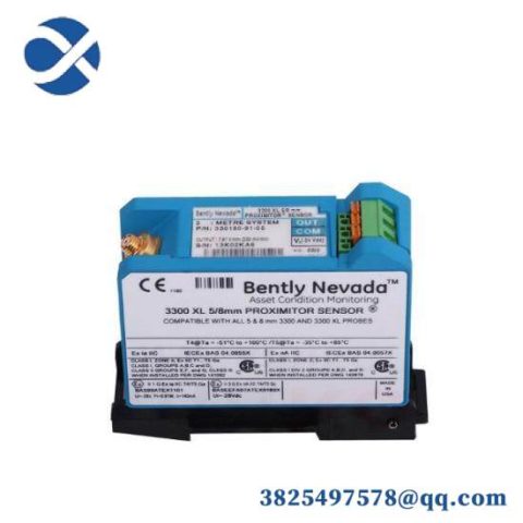 Bently Nevada 3300 XL Proximitor Sensor 330180-91-CN, Industrial Control Solutions