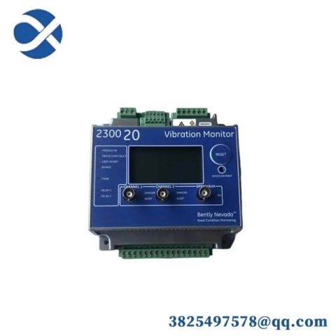 Bently Nevada 2300/20-00 Vibration Monitor: High-Frequency, Reliable Condition Monitoring Solution