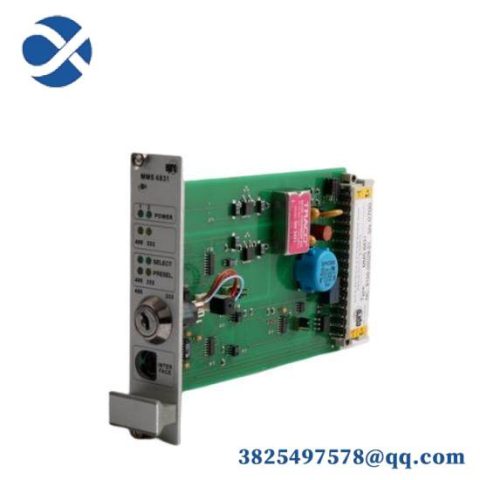 EPRO EMERSON MMS 6831 PLC Interface Card, Advanced Control Module