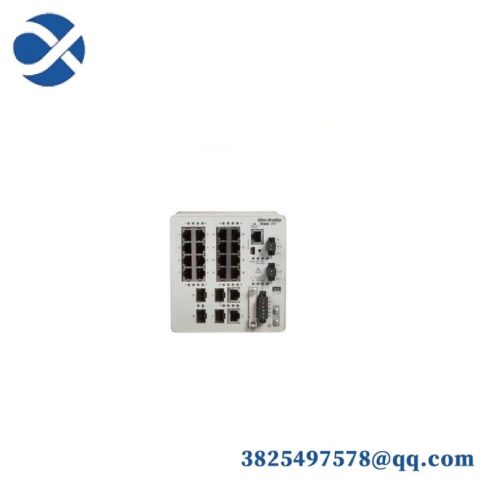 AB 1783-BMS20CGP Ethernet Switch, Industrial Control, 16 Port Fast Ethernet