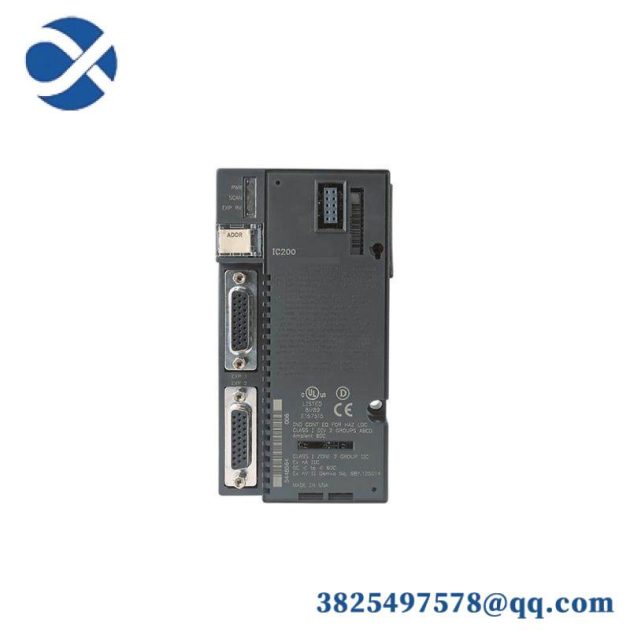 GE IC200PNS001 Remote I/O Unit - High Performance Industrial Control Module