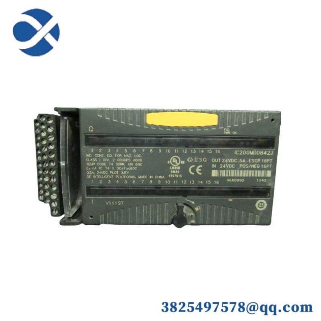 GE IC693ACC315 Analog Input/Output Module, High Performance Industrial Automation Component