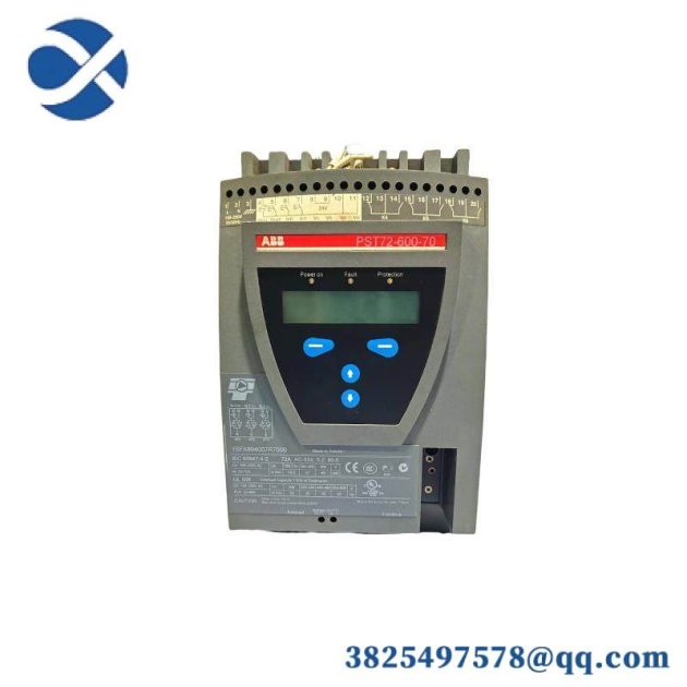 ABB's Advanced Soft Starter - PST72-600-70, 1SFA894007R7000, for Efficient Motor Control