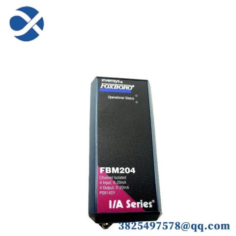 Foxboro FBM204 Interface Module - Advanced Control for Industrial Automation