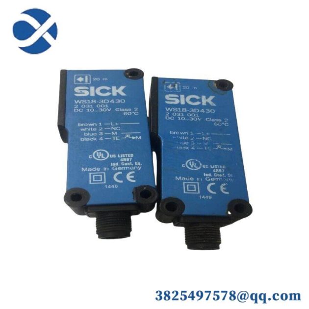 SICK WS18-3D430 Sensor, Industrial Control, 3D Detection, Advanced Technology